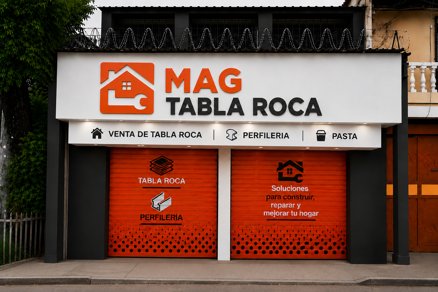 Entrada de MAG Ferretería
